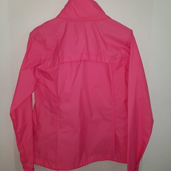 HOST PICK 🩷 COLUMBIA *NWOT* Sportswear Nylon Wind Breaker Pink Medium - Picture 10 of 15